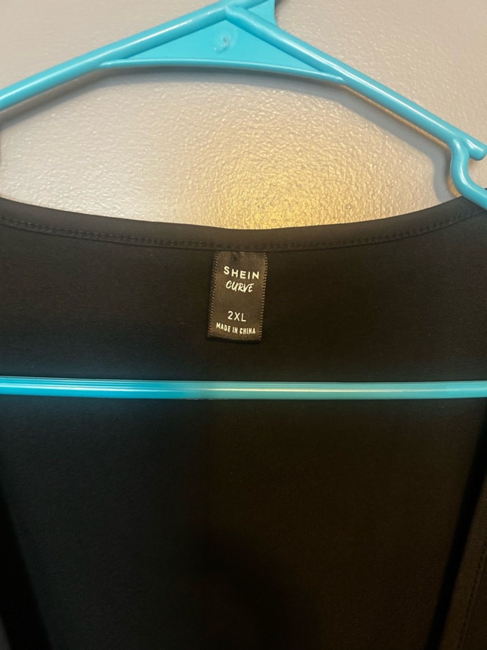SHEIN Black Deep V-Neck Sleeveless Bodysuit - Picture 3 of 3